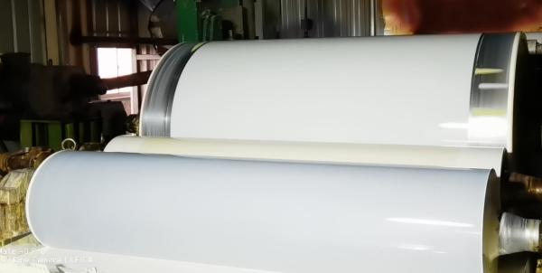 Alloy 3105 H24 Temper 24 Gauge Thick White Color Stucco Embossed Aluminum Sheet For Building Exterior Cladding