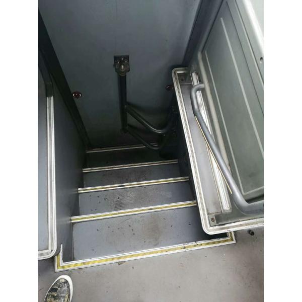 2013 porta usada Seat do dobro do tipo de Youngman do ônibus do treinador do ano 50 auto com grande bolsa a ar