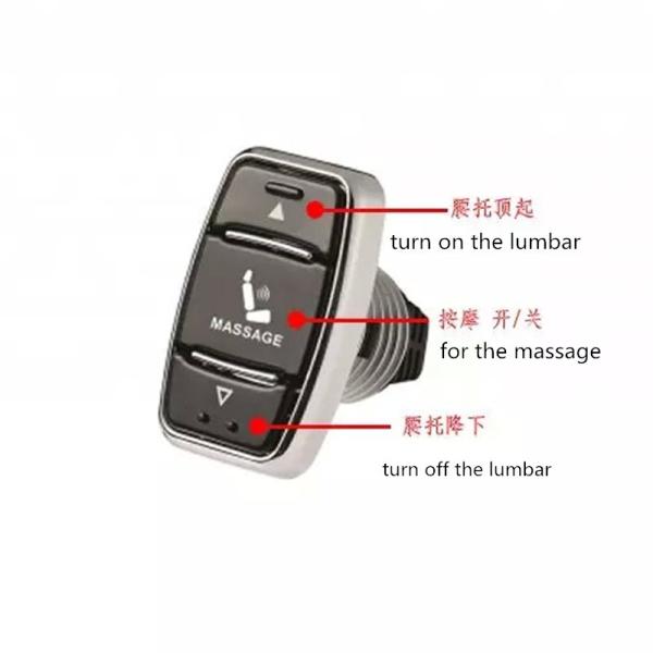 Auto car seat air massage pneumatic air bladder lumbar support system RV Seating Pneumatic Backrest Lumbar massage