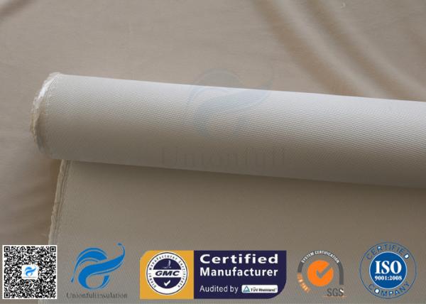 Espessura alta resistente à prova de fogo de pano 1.3mm da fibra de vidro da tela do silicone