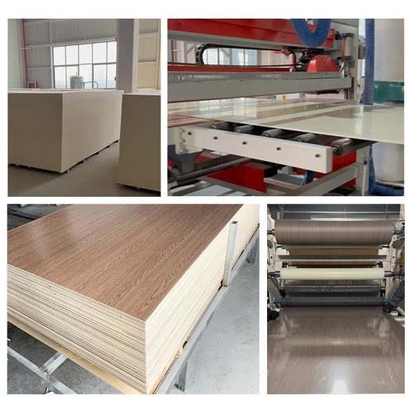 Панель 1220*2440mm 1220*2600mm внутреннего художественного оформления WPC деревянная