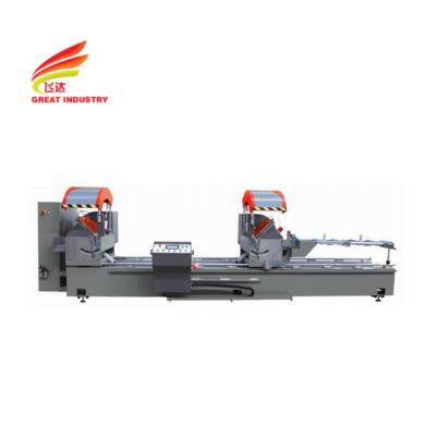 CNC ALUMINUM MACHINE UPVC WINDOW MACHINERY CNC CUTTING THICK ALUMINUM WITH MITER SAW FOR WINDOWS
