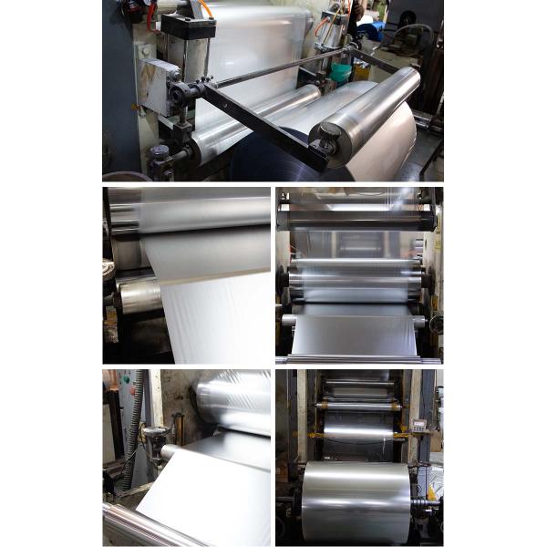 Flexible Duct Single Side Polyester+AL Foil Laminated Film Material