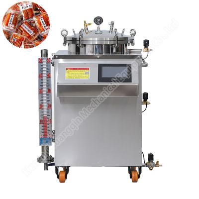 80L Jars Vertical Pressure Steam Sterilizer Small Retort Machine Sterilizer For Food