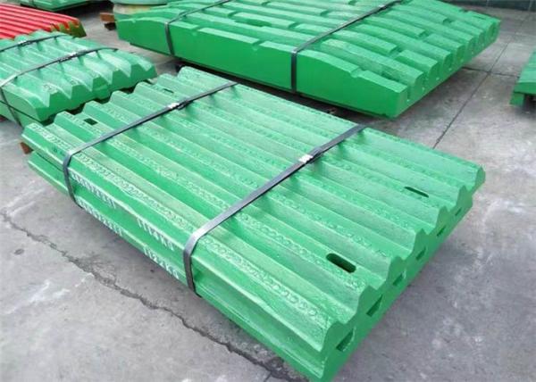 Manganese Steel Jaw Plate For Crusher With Sodium Silica Sand Process