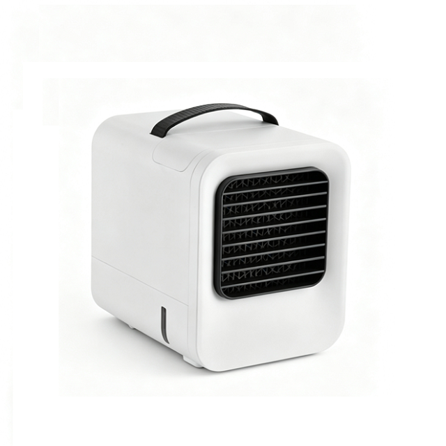 USB Desk Humidifier Fan 5W Stepless Speed + Mist Cooling Micro Power