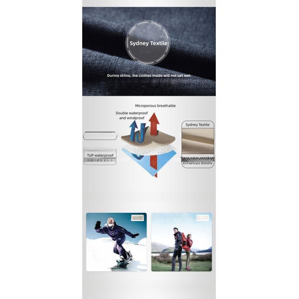 Jackets Style Moodlab Custom Outdoor Waterproof Mens Ski Pants with Customized Color