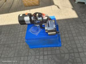 12V / 24V 7 ディーゼル ブルーカラー 車載 1インチ 編組ホース圧着機 バッテリー駆動油圧ホースプレス機 6-25mm