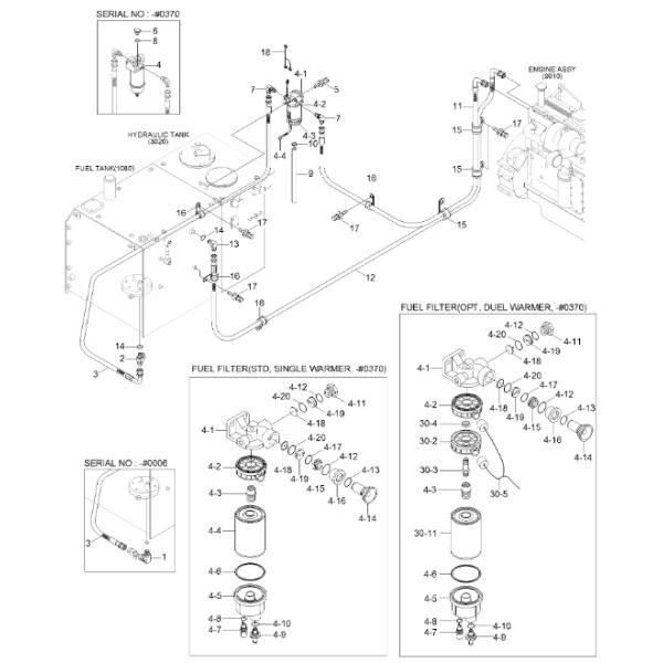 11NA71041 11NA-71041 топливный фильтр водоотделитель Фит HYUNDAI экскаваторный фильтр