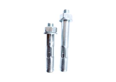 Practical Hex Bolt Sleeve Anchor , Small Concrete Anchors Plain Surface