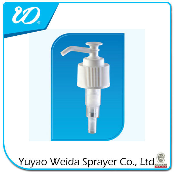 24/410 28/410 Pompe à lotion en plastique avec taille et logo personnalisés