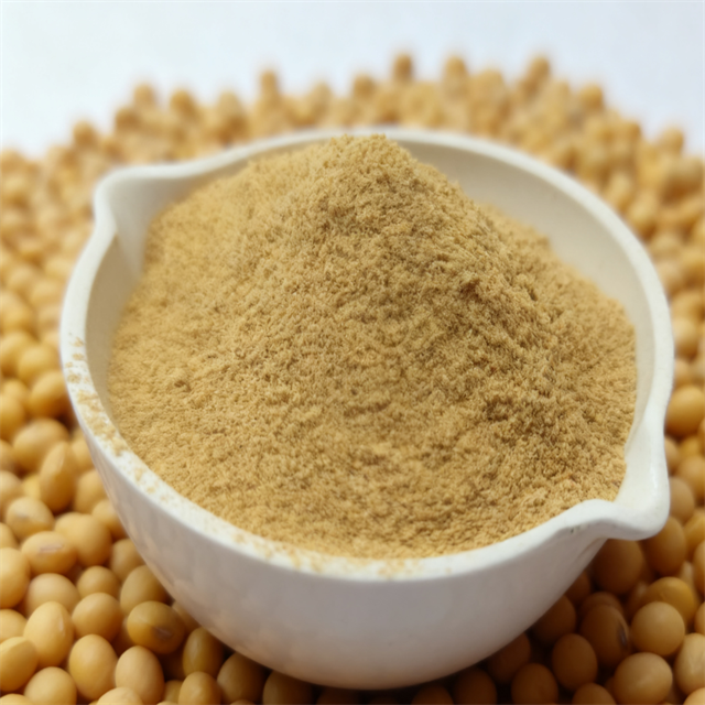 Soya Peptide Protein Powder With Light Yellow Powder Pepsin Digestibility More Than 90%