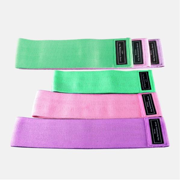 66CM 60LB Fabric Resistance Band And Tube YOGA Physical Therapy Elastic Tubing
