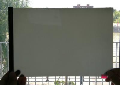 Muti - Smart Glass Switchable da função com o filme esperto de PDLC coberto