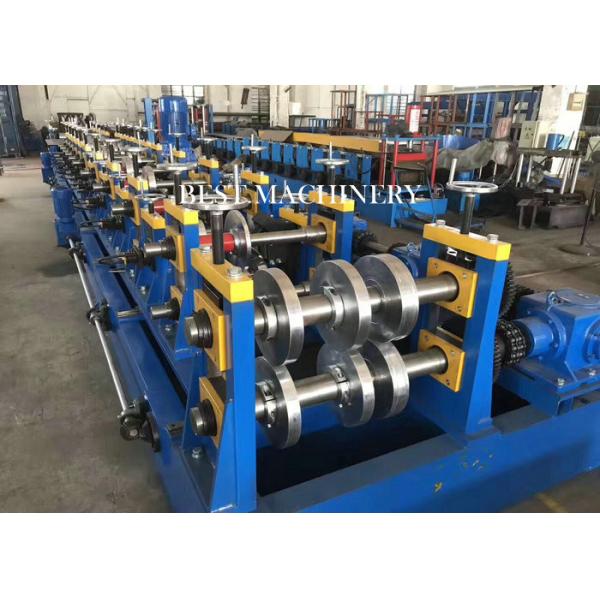 Hot Zinc Steel Sheet Z Purlin Frame Cold Roll Forming Machine House Support