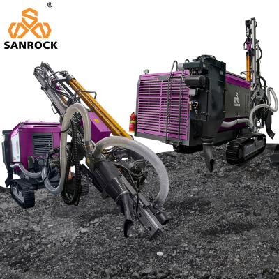 Crawler Integrated Drilling Equipment 206KW Diesel Hydraulic Mining Rotary DTH Drilling Rig