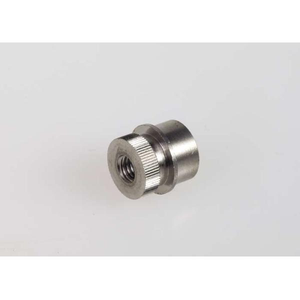 Plastic Parts Stainless Steel Nuts / Knurled Insert Nuts CNC Lathe Machining