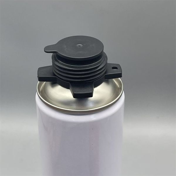 PU Foam Spray Valve With Straw And Cap, Aerosol Foam Valve Assembly For Construction Sealing And Gap Filling Usage
