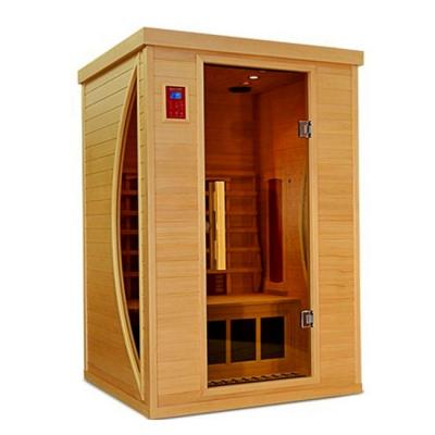 1750W Lose Weight Radiant Heat Saunas Canadian Hemlock Sauna