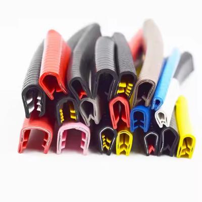 Flexible Dustproof PVC Windshield Rubber Seal Strip For Automobile