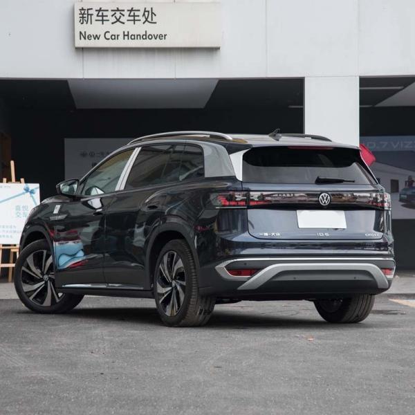 Tipo de carrocería cerrado Volkswagen ID. 6 Crozz SUV eléctrico EV Carro con 7 asientos Mejor opción