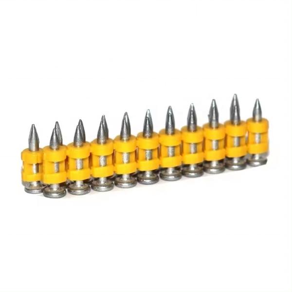 16-38mm Length Step Shank Bullet Point Gas Nails for Gas Actuated Nailers Galvanized