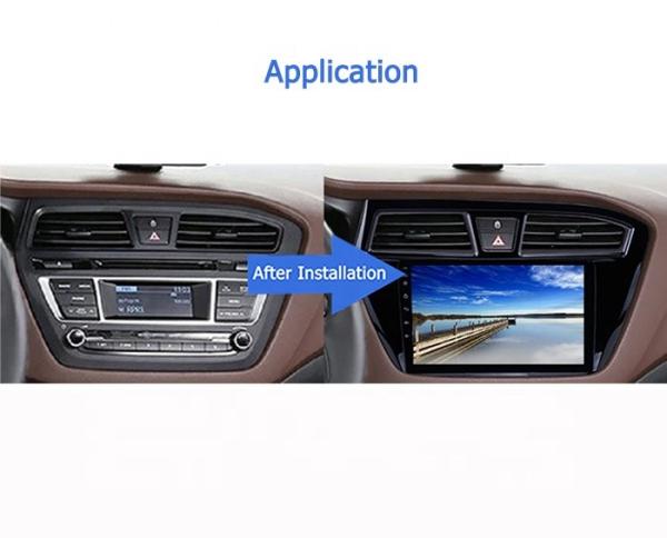 Android 10.0 Car Auto Radio DVD GPS Para HYUNDAI I20 LHD 2014-2015 9 polegadas Car DVD Player