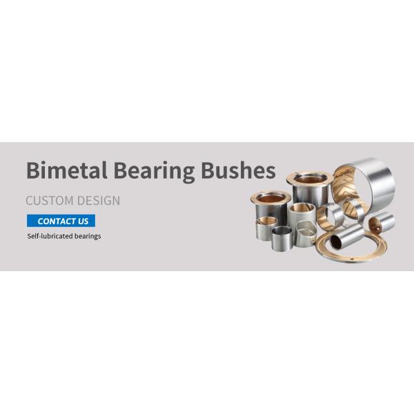 Bimetal Bearing,  CuSn10Pb10 Alloy, Customized Size