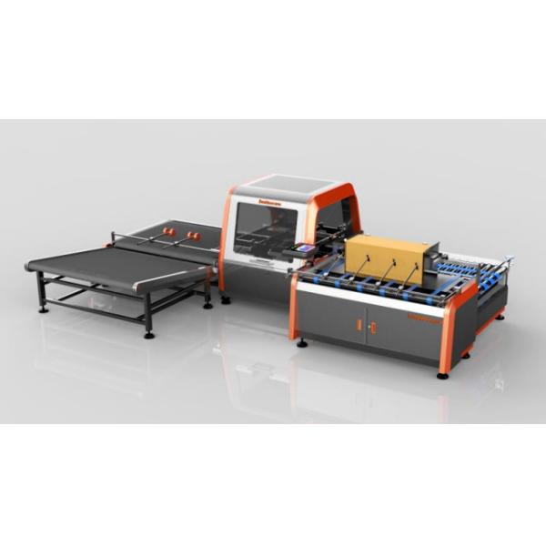 Polar Grey Cardboard Box Folding Machine 6 Bar 90m/Min For Packaging