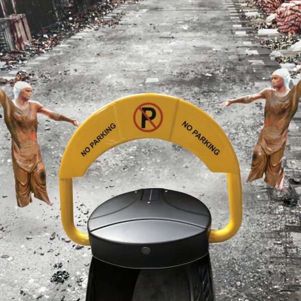 Safety Car Parking Locks Rust Resistant Corrosion Resistant Parking Space Barrier