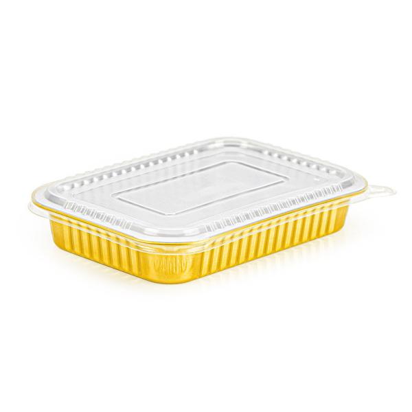 Customized Shapes 600ml Aluminum Foil Cake Pans 10 Pack 20 Pack 50 Pack for Food