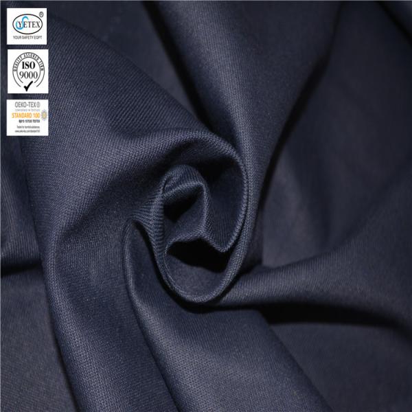 Navy Blue Inherent FR 240gsm Anti Static Fabrics