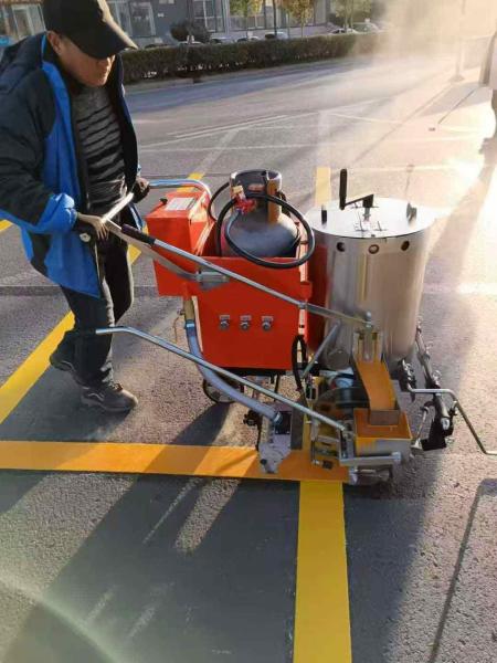 Peinture de marquage de route à fusion à chaud BS 3262 à haute performance Durable et écologique pour des marquages durables