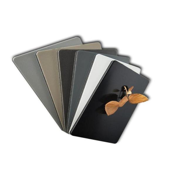 Fire Retardant 4X8ft Aluminum Composite Insulated Curtain Wall Panels Mirror Surface