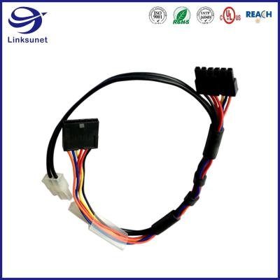 Industrial Wire Harness with 43645 43640 3.0mm Single Row Connectors