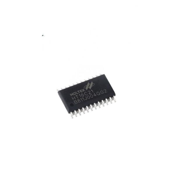 Driver IC HT16C21 HOLTEK SOP 28 HT16C21 HOLTEK SOP 28 EL panel driver Electronic Components Integrated Circuit