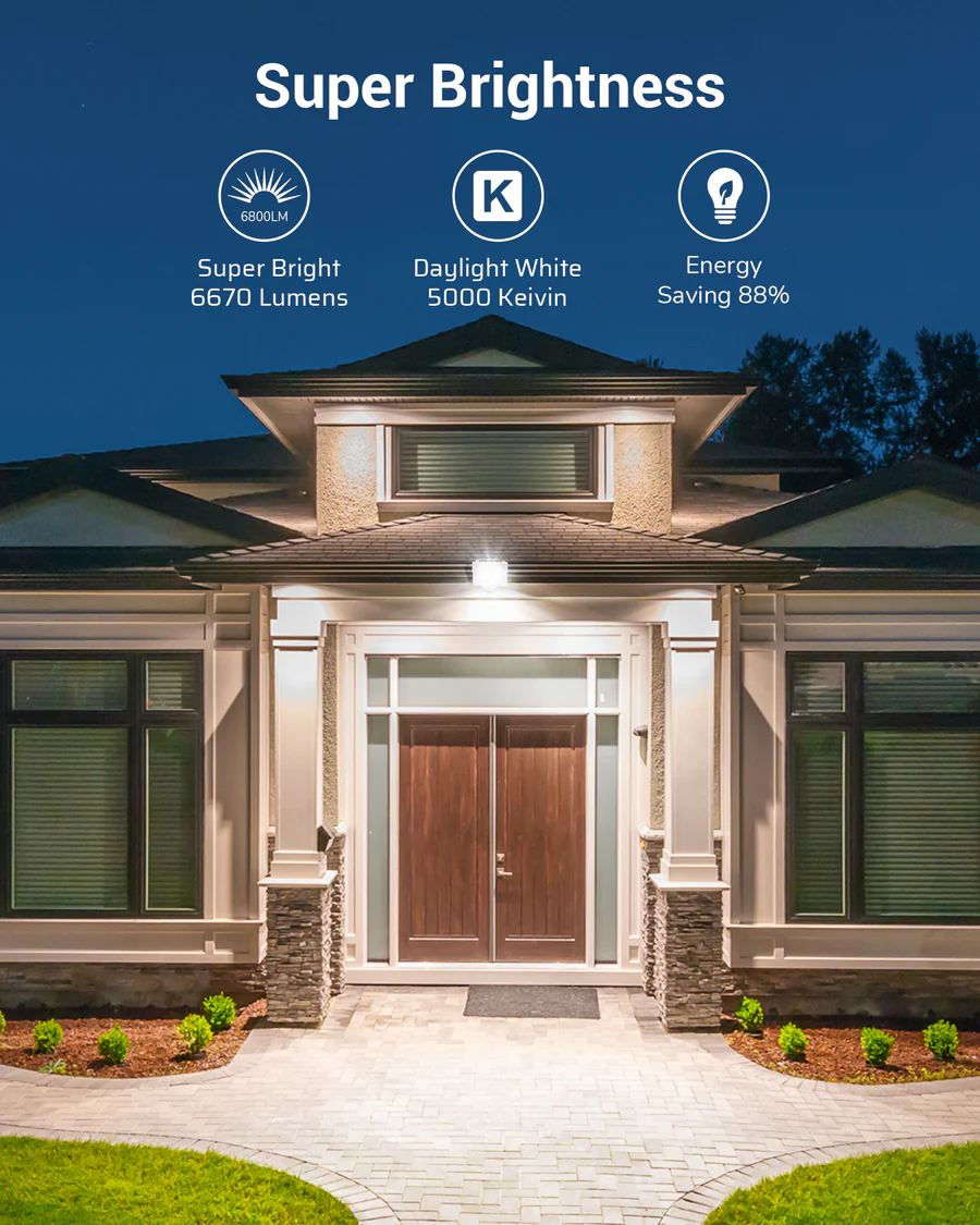 Ultra bright energy-saving LED flood light,,adjustable,Outdoor landscape courtyard garage safety lighting