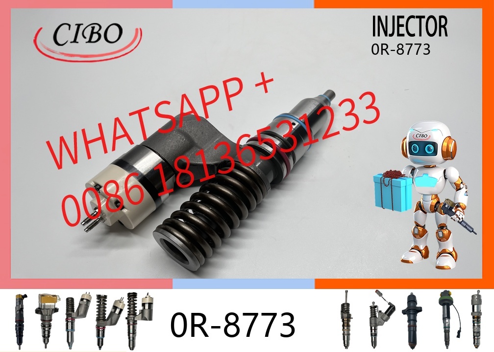 original 0R-8773 Diesel Fuel Injector for  C10 C11 C12 C13 Engine Replacement for OEM 137-2500 212-3463 147-0373 160-1090 194-5083 10R-0963 Injection original new injector