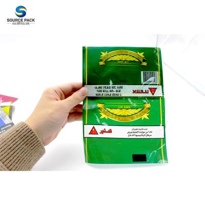 Saco de embalagem de tabaco GV vazio, fecho com fecho de fecho, saco de tabaco rolante manual