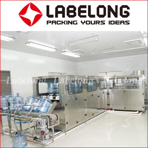 máquina de engarrafamento automática da água de 3500kg 900BPH