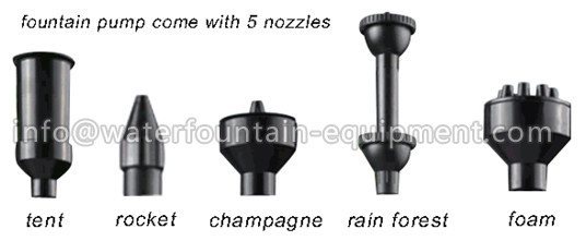 5500L / H Waterproof Water Fountain Submersible Pump Wear Resistant 240v