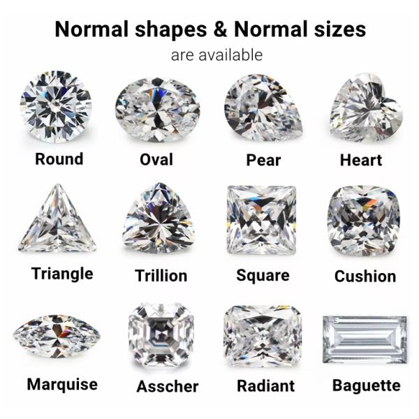 Сертификат GRA Розовый цвет 3 мм до 12 мм Мойсанит Алмаз VVS1 Круглый Бриллиантовый резкий Мойсанит Камни