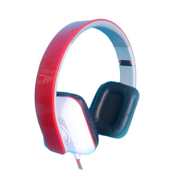 fashionable beautiful headphone wholesale universal headset with noise deduction for video and audio