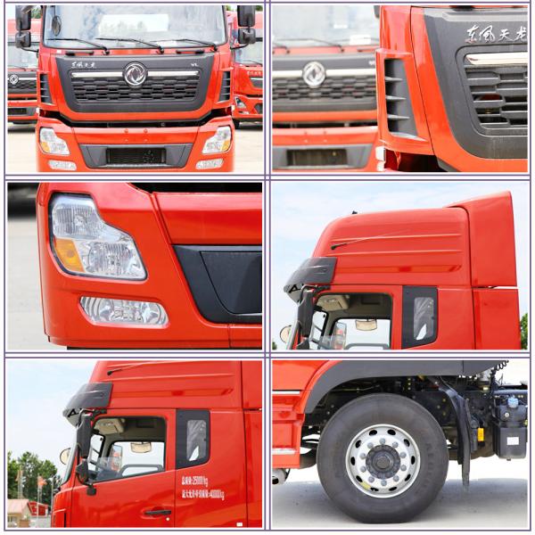 4/6 Wheels Dongfenng Tianlong Heavy Truck Tractor Head Tow Tractor Head/Truck for Sale