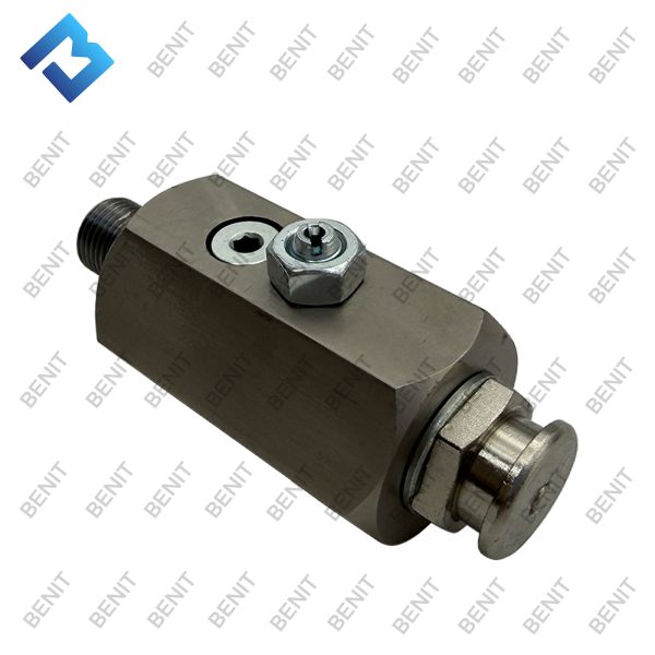 2306184 Pressure Reducing Valve S1800-3 Pressure Relief Valve Track Tensioning Grease Nozzle for Asphalt Paver Parts