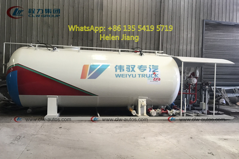 ASME взрывозащищенный мобильный LPG Refilling завод с заполняя масштабом веса 2