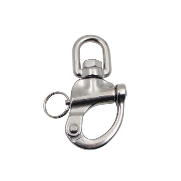 Cadenas giratorias de acero inoxidable de grado marino con superficie pulida y durabilidad