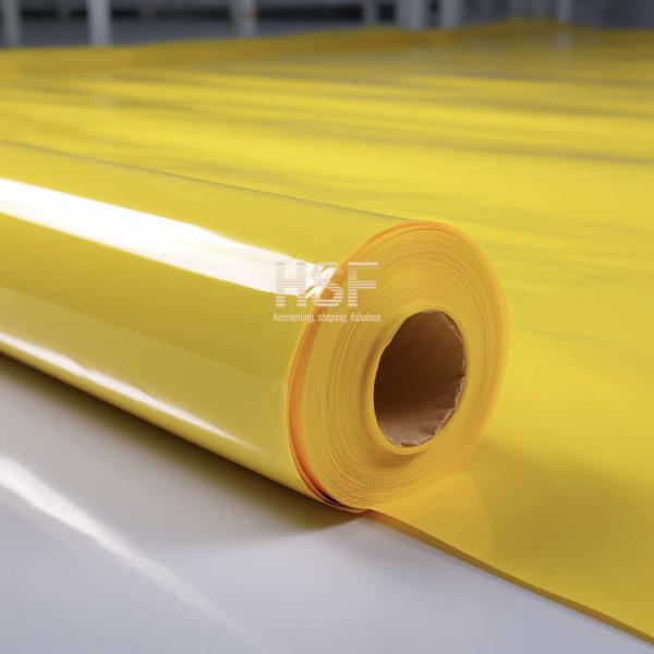 150um Желтая полиэтиленовая летучая ингибиторная корозия пленка VCI упаковочная пленка