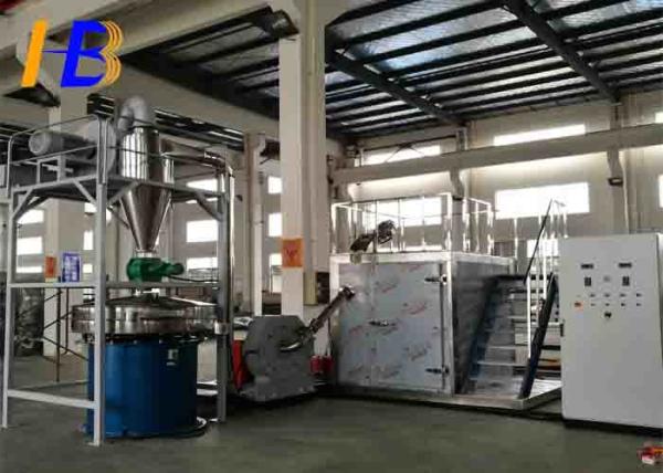 Mesh / Micron Size Plastic Grinding Mill For 80 Mesh Waste Rubber Recycling