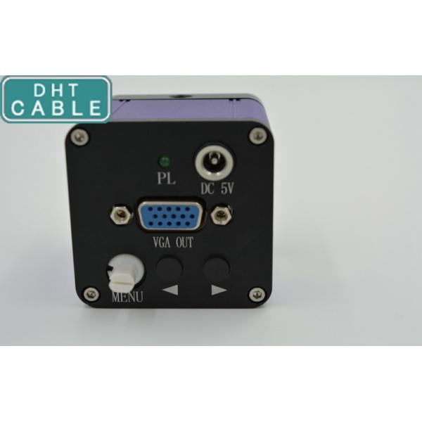 OSD Manual Settings High Definition Microscope Camera Overlay Moving Horizontal Vertical Lines